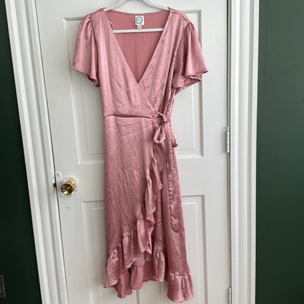 Long Light Pink Dress